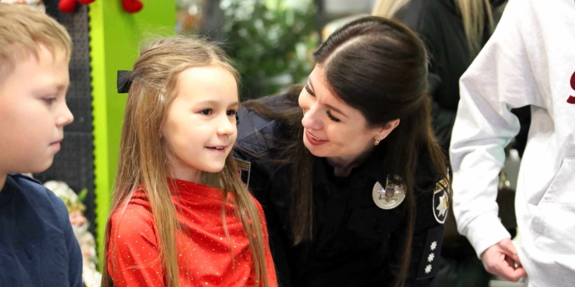 У Вінниці влаштували івент «Різдво із поліцейським» 