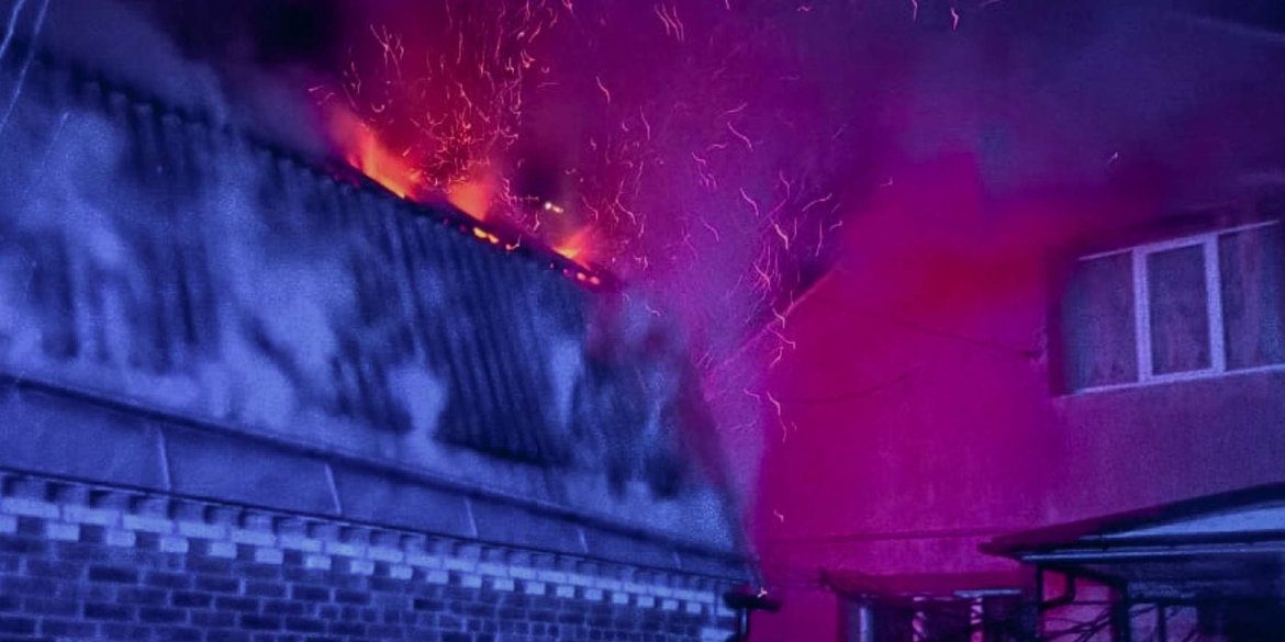 У Вінниці внаслідок короткого замикання згорів гараж