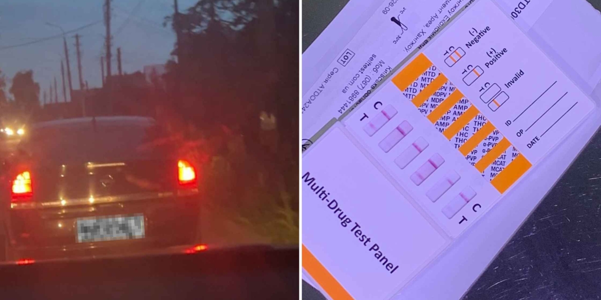 У Вінниці вночі зупинили водія, який сів за кермо під дією двох наркотиків