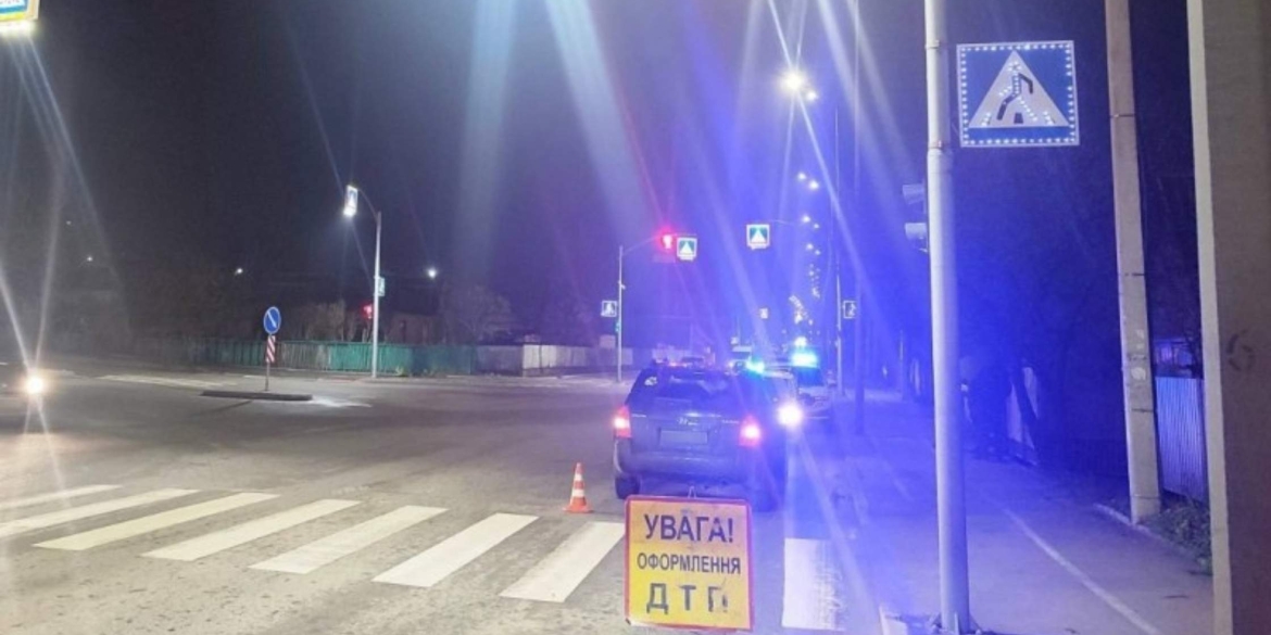У Вінниці водій збив 15-річну школярку на пішохідному переході