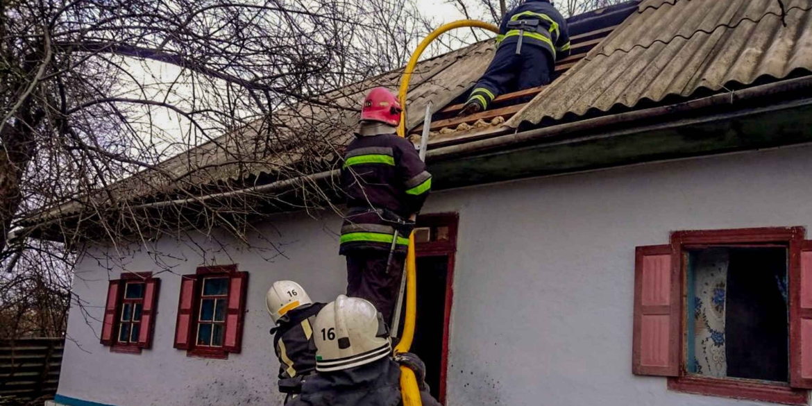 У Вінниці вогонь охопив частину житлового будинку