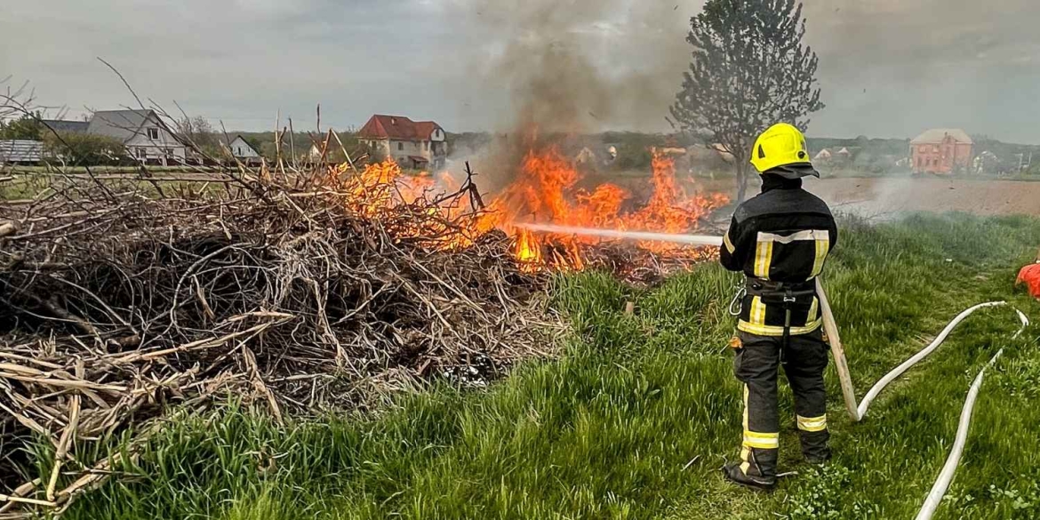 У Вінниці вогонь спалахнув безпосередньо в приміщенні пральні