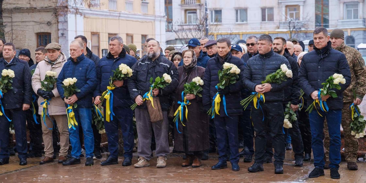 У Вінниці вшанували полеглих Героїв Небесної Сотні та російсько-української війни