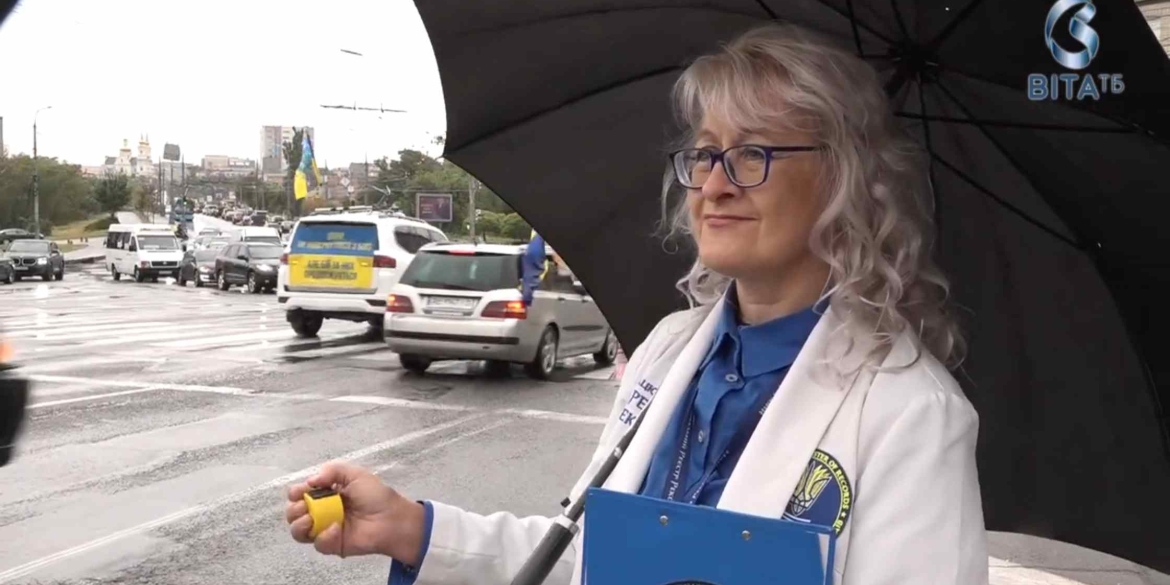 У Вінниці встановили національний рекорд наймасовішого автопробігу
