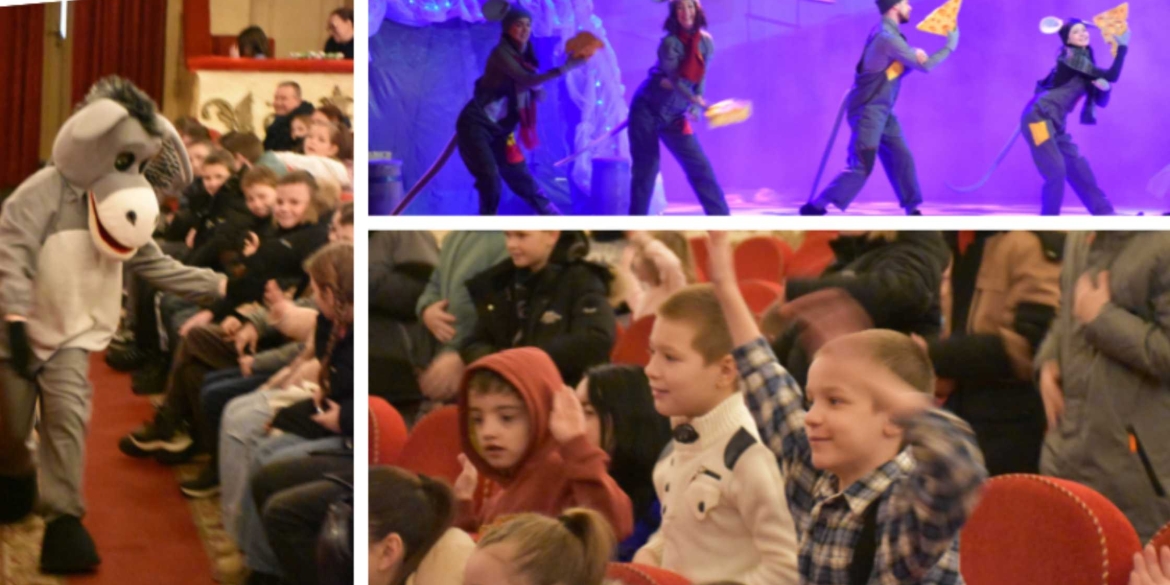 У Вінниці юні клієнти центру реабілітації «Гармонія» відвідали казкову виставу у театрі
