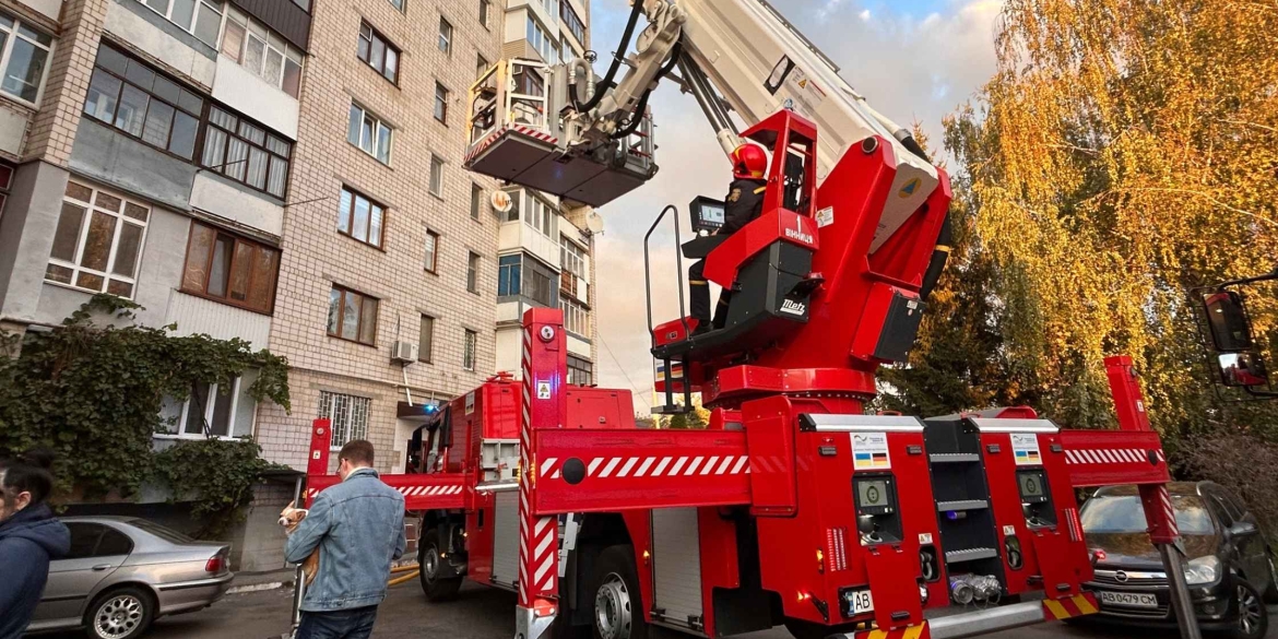 У Вінниці згоріла квартира через необережність власника під час куріння