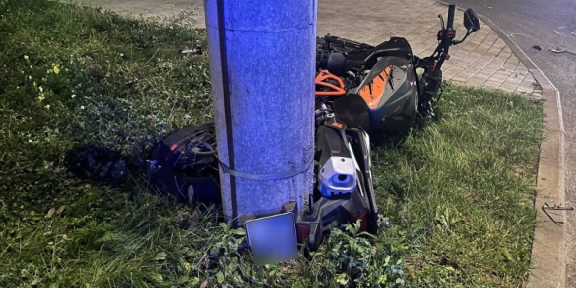 У Вінниці зіткнулися автомобіль Nissan та мотоцикл Spark