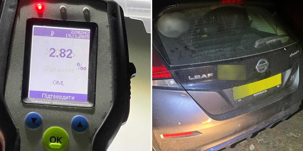 У Вінниці зупинили п’яного водія-порушника на вулиці Маріупольській