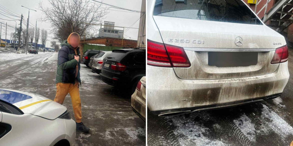 У Вінниці зупинили водія Mercedes-Benz у стані наркотичного сп'яніння