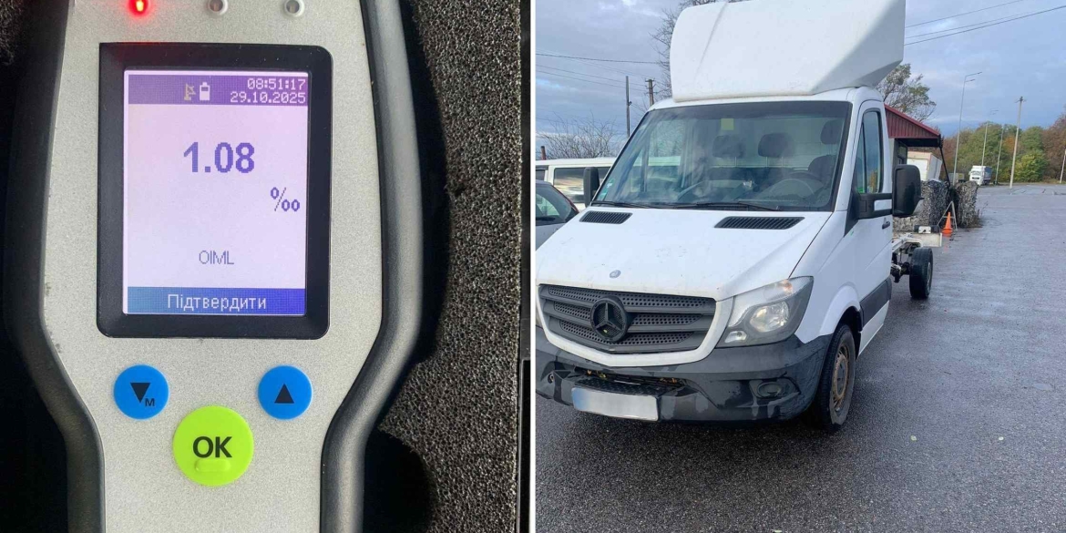 У Вінниці зупинили водія напідпитку рівень алкоголю у п'ять разів перевищив норму У Вінниці зупинили водія напідпитку рівень алкоголю у п'ять разів перевищив норму