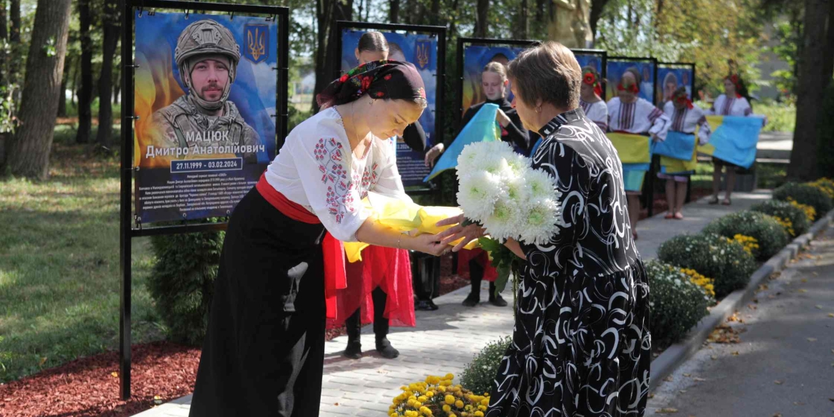У Вінницькій громаді відкрили Алею пам’яті та надії, присвячену полеглим та безвісти зниклим воїнам