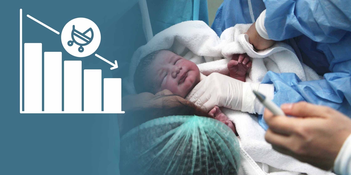 У Вінницькій області дедалі знижується кількість народжень