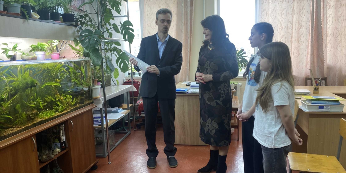 У Вінницькому ліцеї №16 облаштували навчальний простір із живою екосистемою