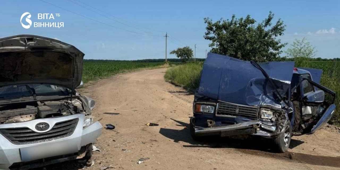 У Вінницькому районі молодий водій влаштував ДТП — 68-річний у лікарні