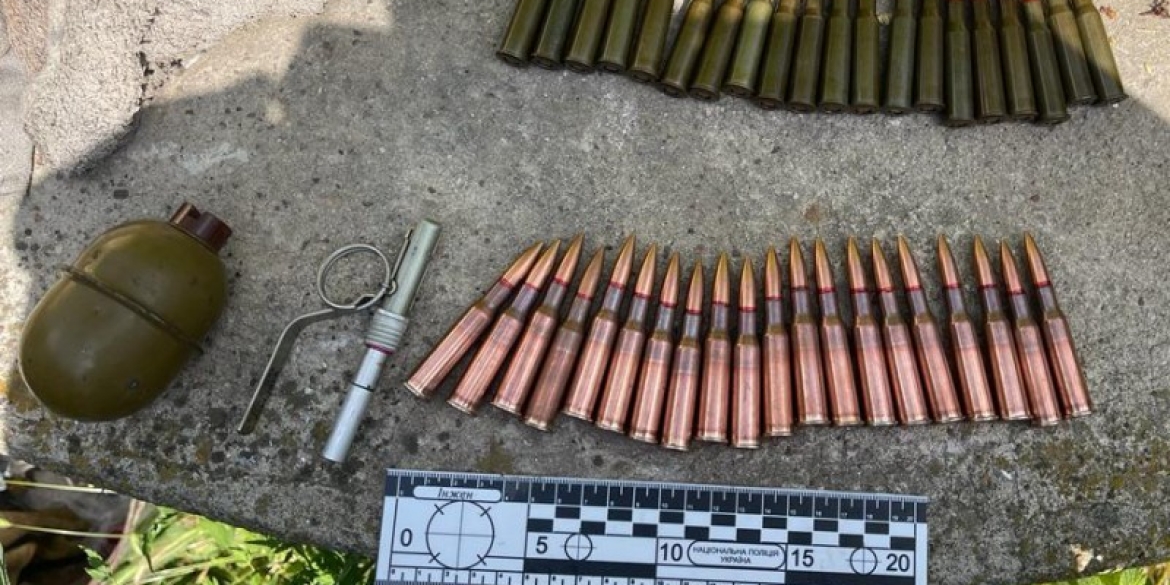 У жителя Ямпільської громади вилучили гранату РГД-5 та патрони