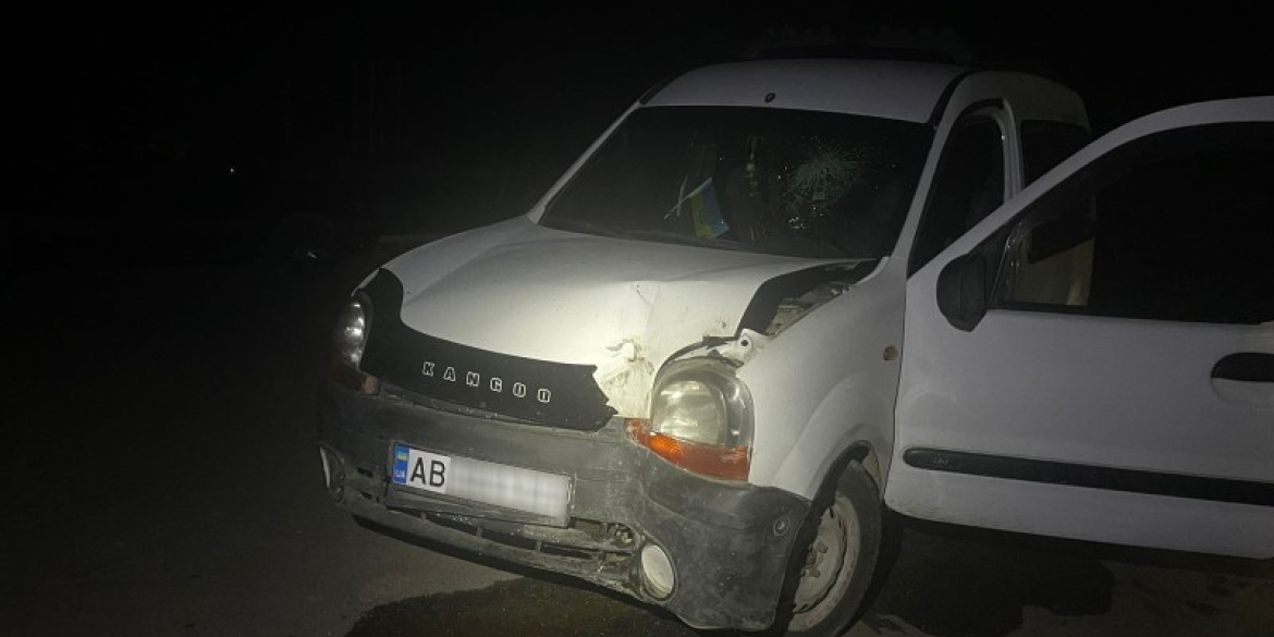 У Жмеринці п'яний водій Renault під час конфлікту наїхав на знайомого