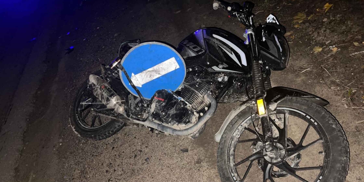 У Жмеринському районі 14-річний мотоцикліст зіткнувся з легковим авто