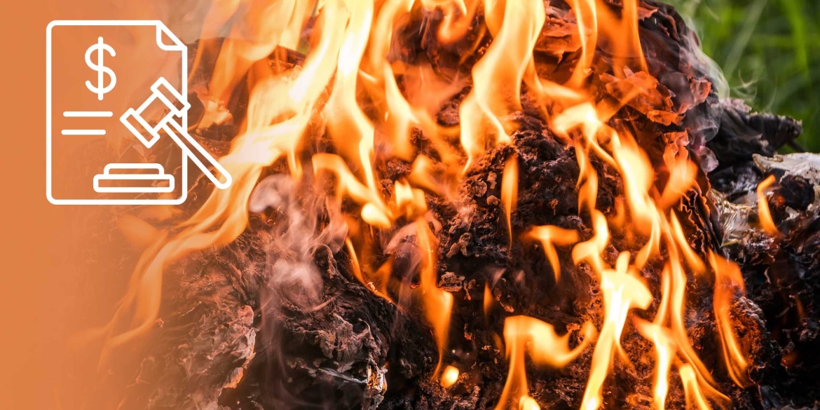 У Жмеринському районі склали сім адмінматеріалів на паліїв сміття