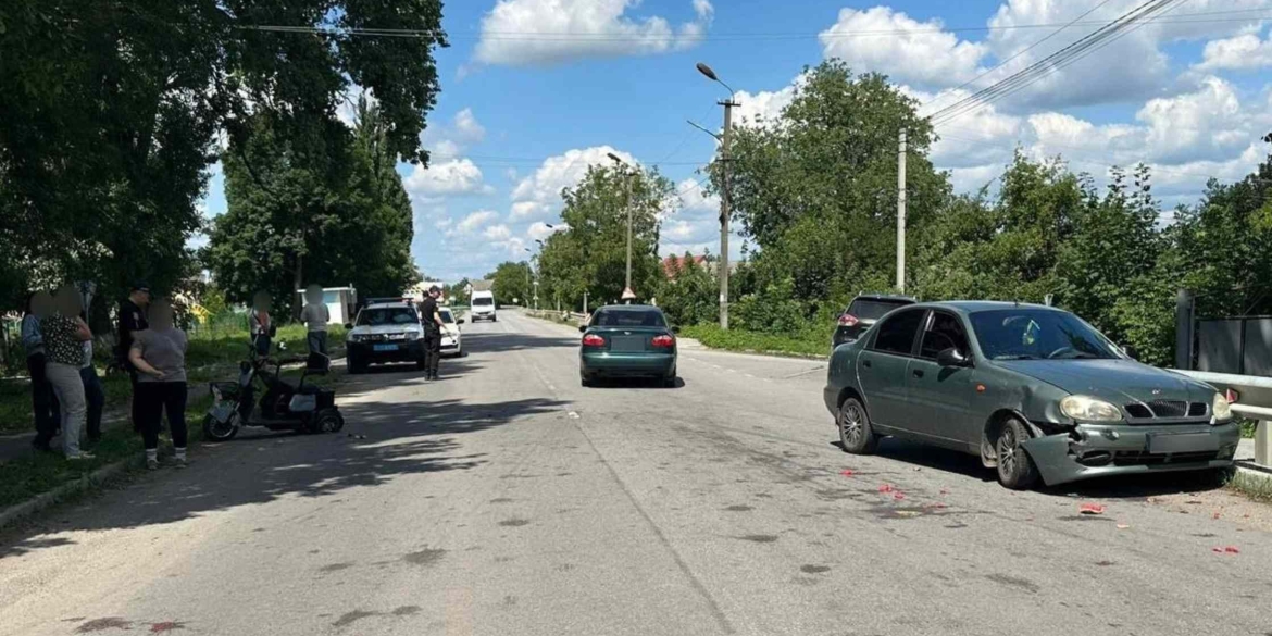 У Жмеринському районі велосипедистка потрапила під колеса авто