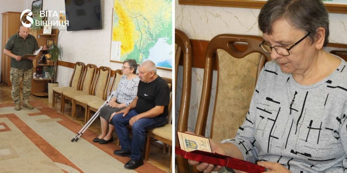 Указом Президента посмертну нагороду захисника з Могилів-Подільщини отримала його мати
