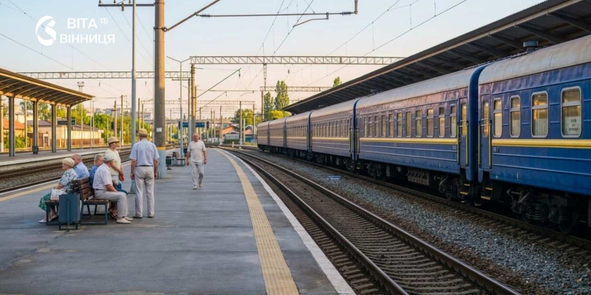 Укрзалізниця попереджає про затримку потяга на Вінниччині та Одещині