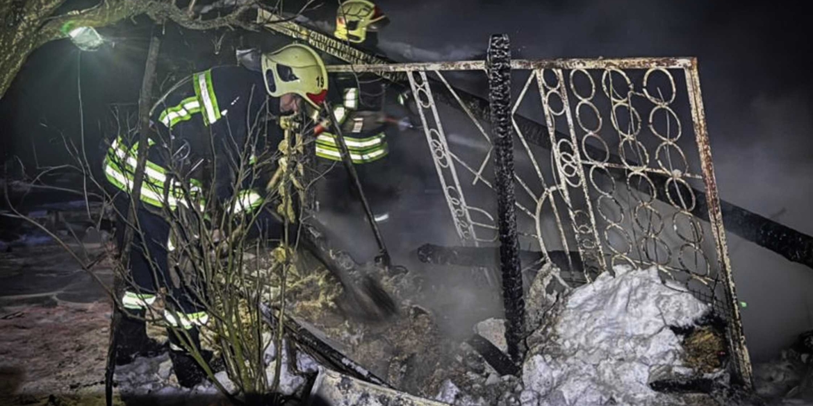 В Бершадській громаді горіла котельня на території дитсадочка