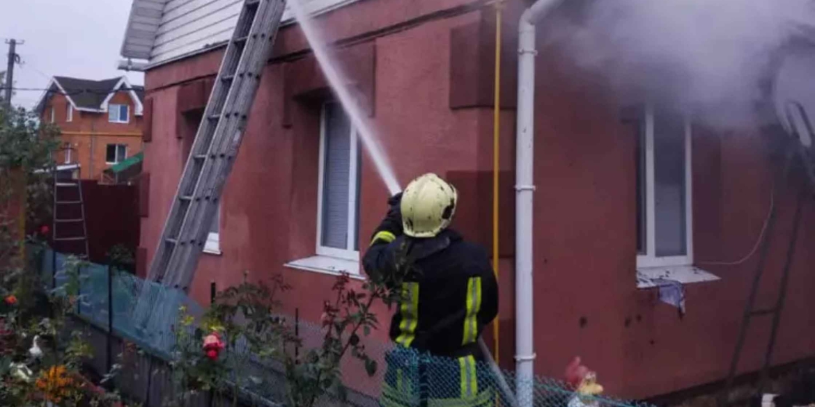 В Козятині згорів приватний житловий будинок