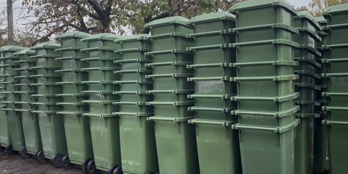 В межах програми WM4U Вінниця отримала 352 сміттєві контейнери