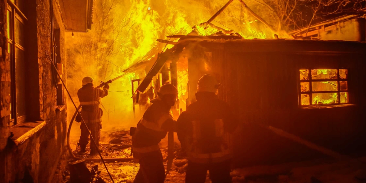 В Погребищенській громаді горів пансіонат для осіб з інвалідністю