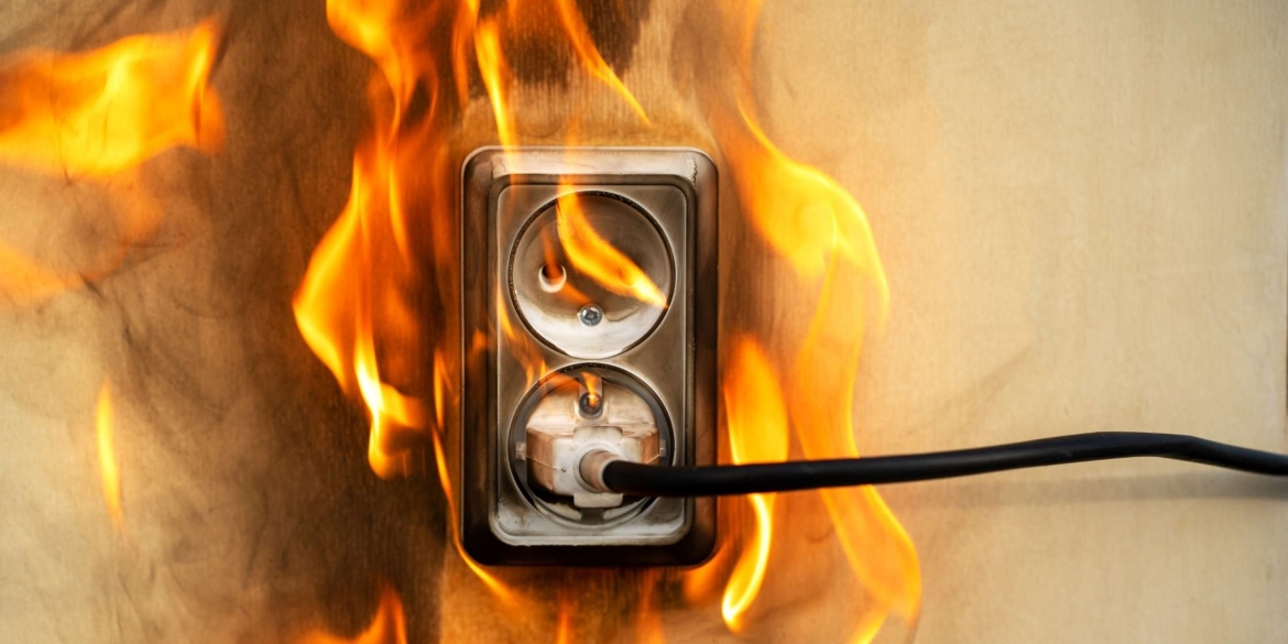 В салоні краси у Вінниці спалахнула електрична розетка