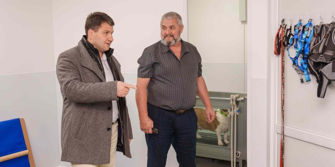 Ветеран відкрив у Вінниці реабілітаційний центр для тварин