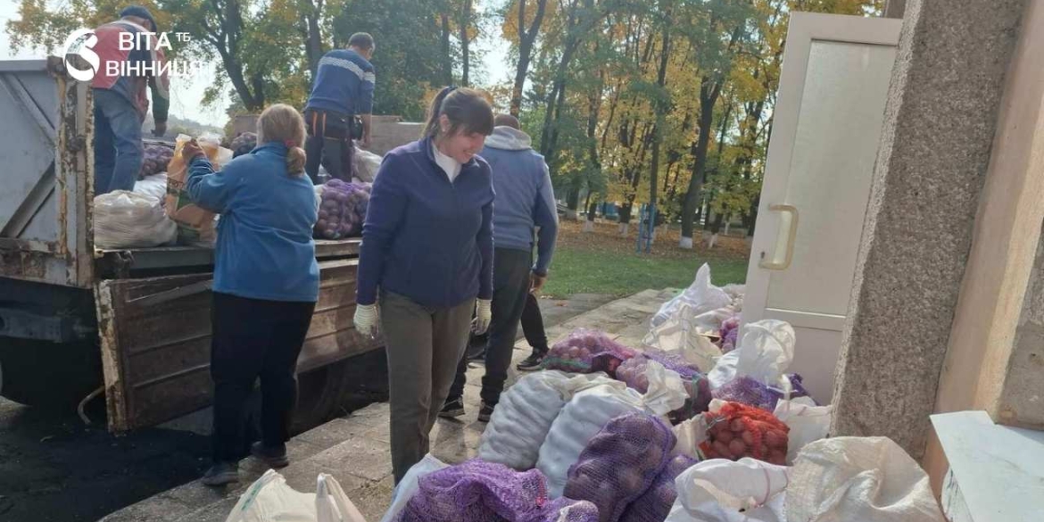 Від гарбузів до сушених яблук чим калинівчани забезпечують харчоблок лікарні