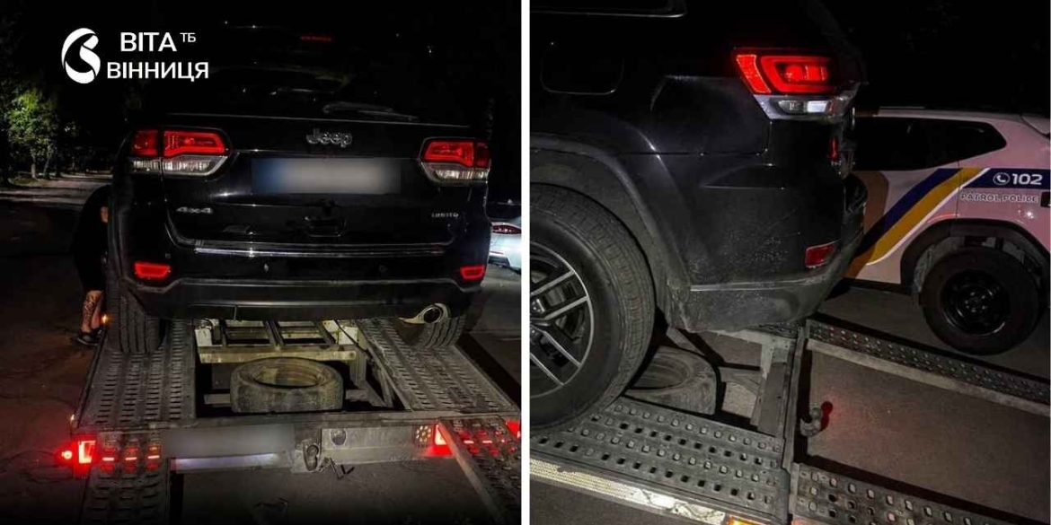 Відмова від перевірки не врятувала нетверезого вінницького водія від протоколу