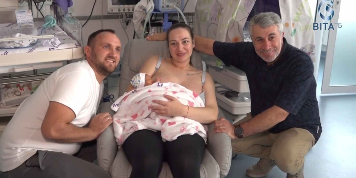 Відомий педіатр Євген Комаровський відвідав маленьких вінницьких пацієнтів
