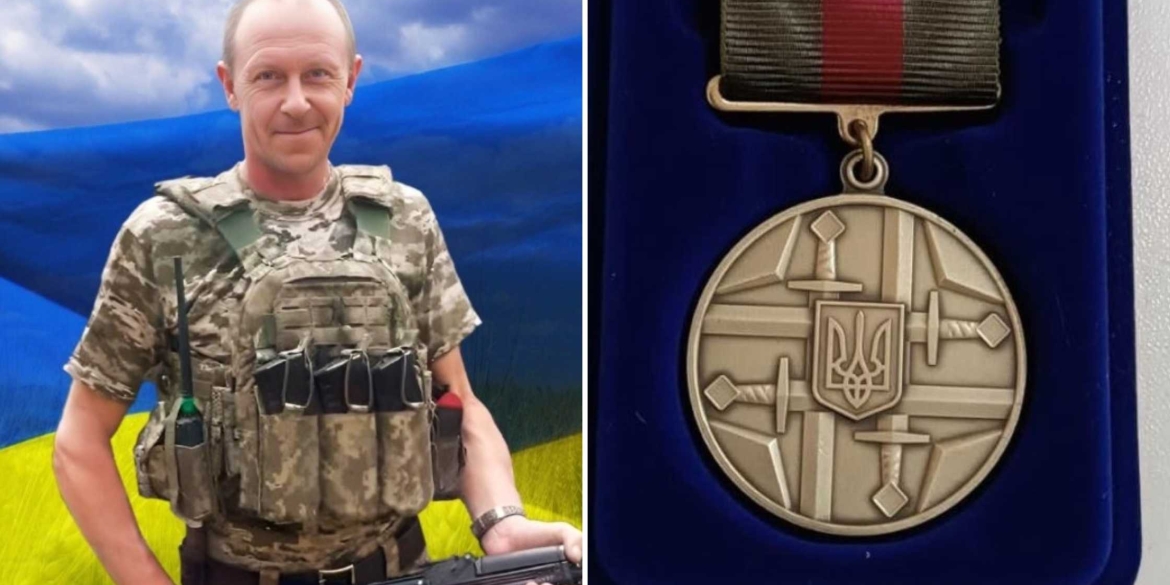 Відзнакою Президента України «За оборону України» посмертно нагородили захисника з Вінниччини Відзнакою Президента України «За оборону України» посмертно нагородили захисника з Вінниччини