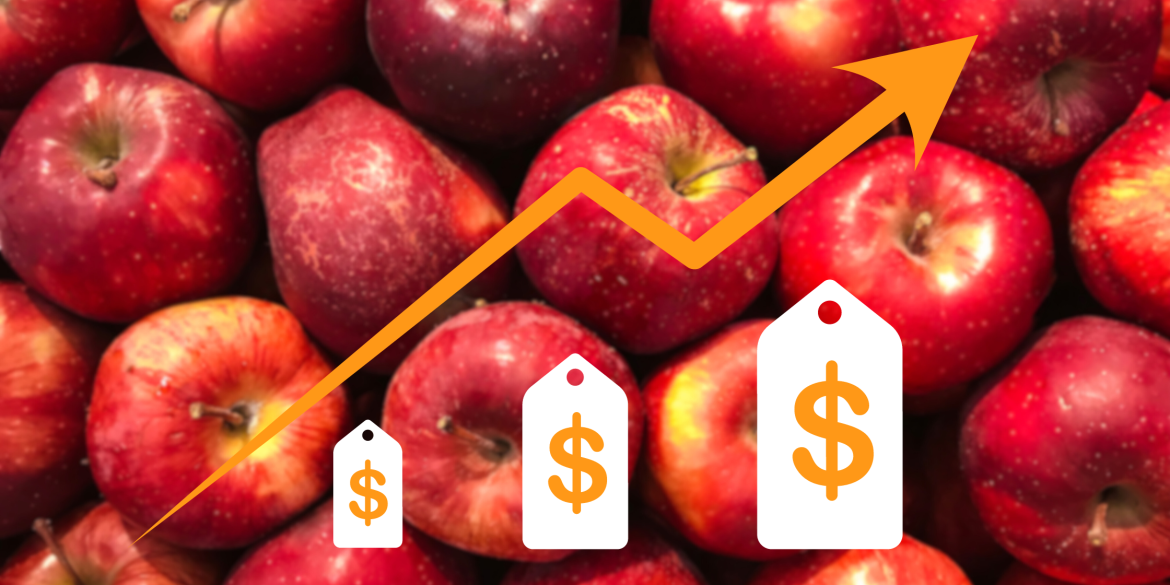 Вінничан попереджають - ціни на яблука б'ють рекорди