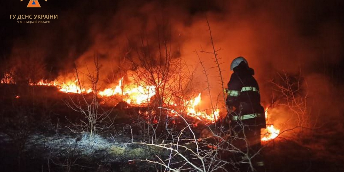 Вінничан закликають не спалювати суху траву - це шкідливо й небезпечно