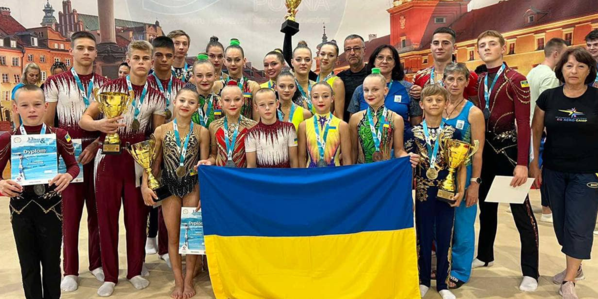 Вінничани відзначились на Міжнародному турнірі зі спортивної акробатики 