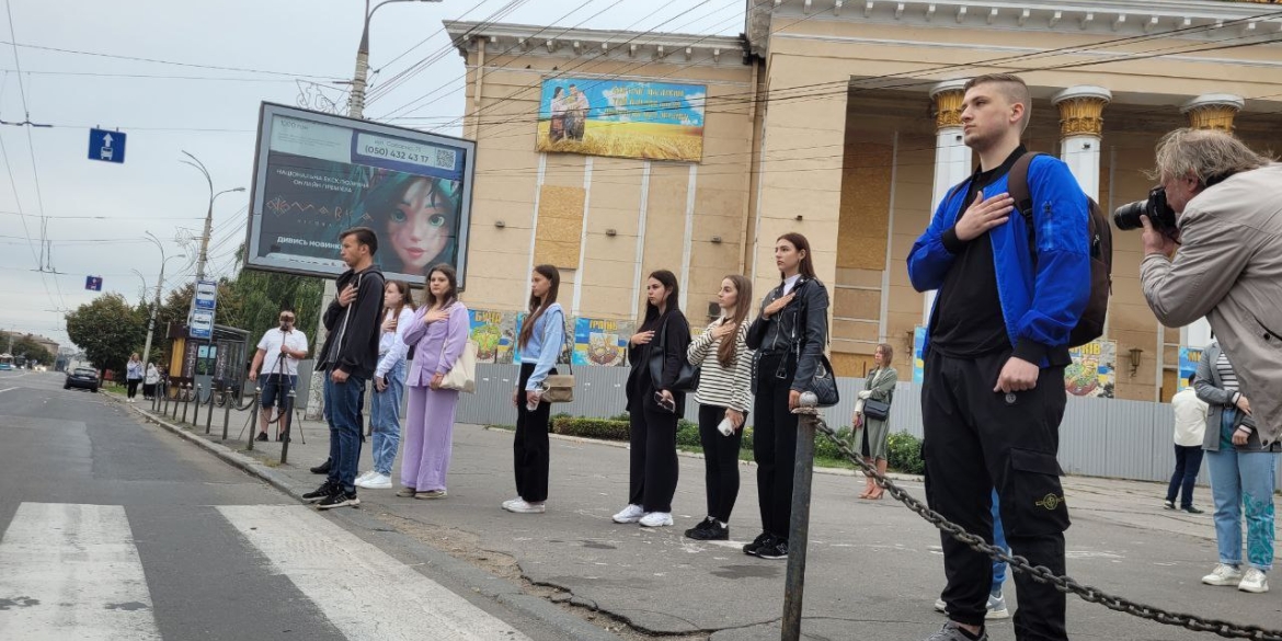 Вінничани вшановують пам'ять загиблих внаслідок російської агресії проти України