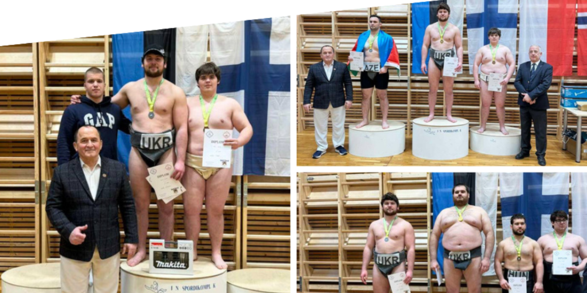Вінничани здобули «золоті», «срібні» та «бронзові» медалі на міжнародному турнірі з сумо
