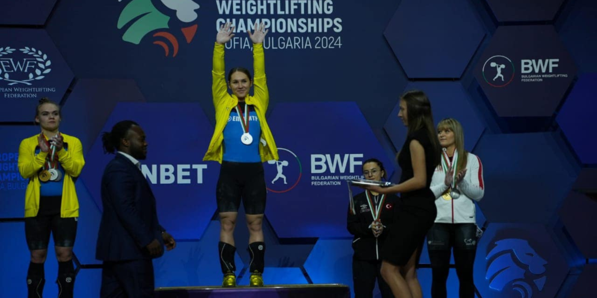 Вінничанка Ганна Давидова стала чемпіонкою Європи з важкої атлетики серед дорослих