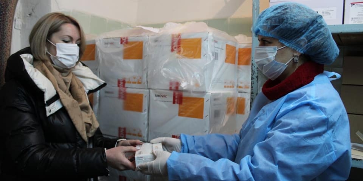 Вінниччина отримала чергову партію вакцини CoronaVac