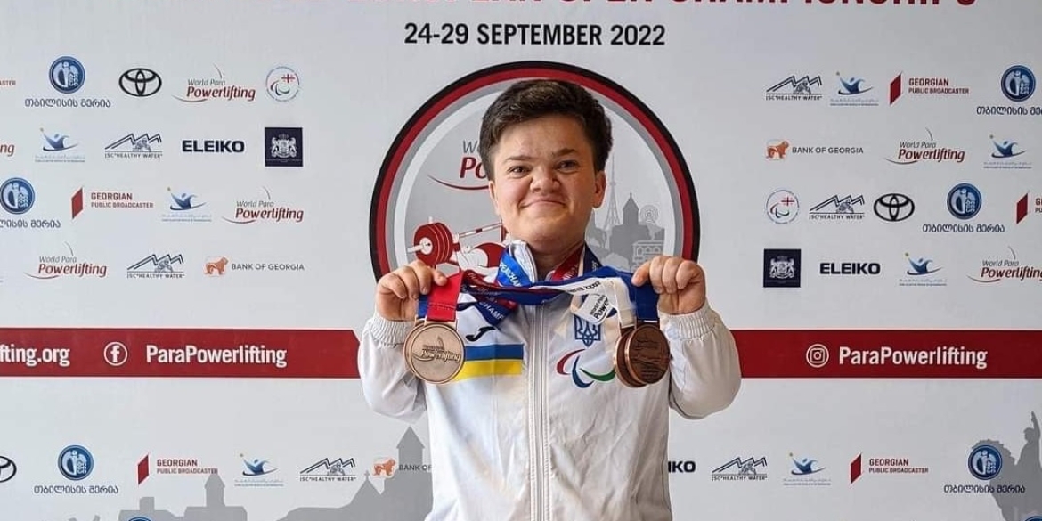 Вінницька паралімпійка виборола бронзову медаль на чемпіонаті Європи