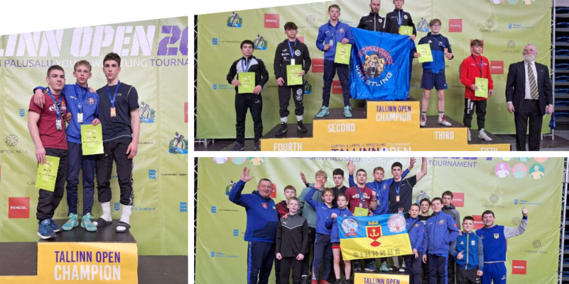 Вінницькі борці здобули на турнірі "Tallinn Open 2024" дві срібні нагороди