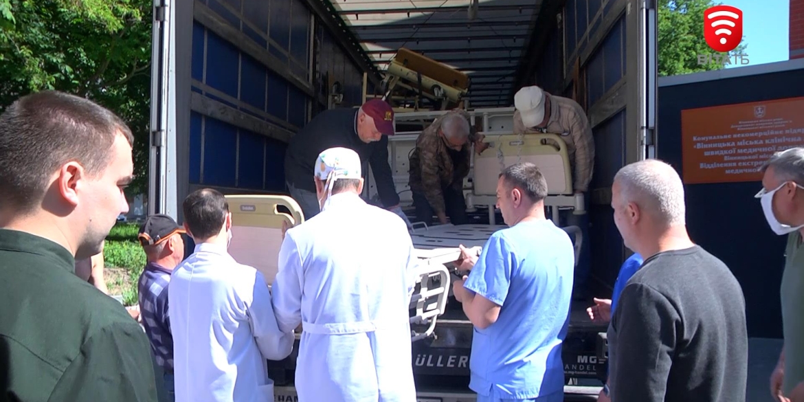 Вінниця отримала 40 тонн гуманітарного вантажу з Бельгії