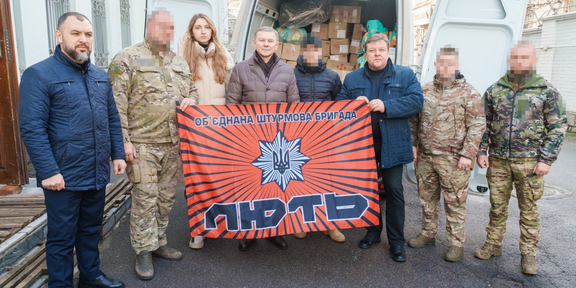 Вінниця передала чергову партію допомоги бійцям штурмової бригади «Лють»