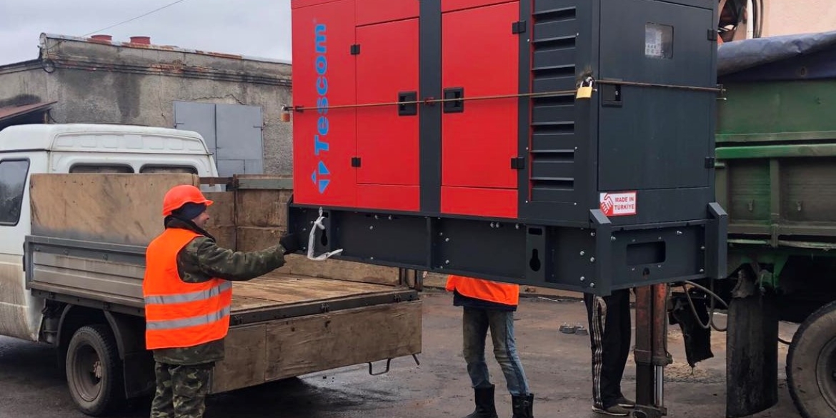 Вінницяоблтеплоенерго встановлює нові генератори у Вінниці та Жмеринці