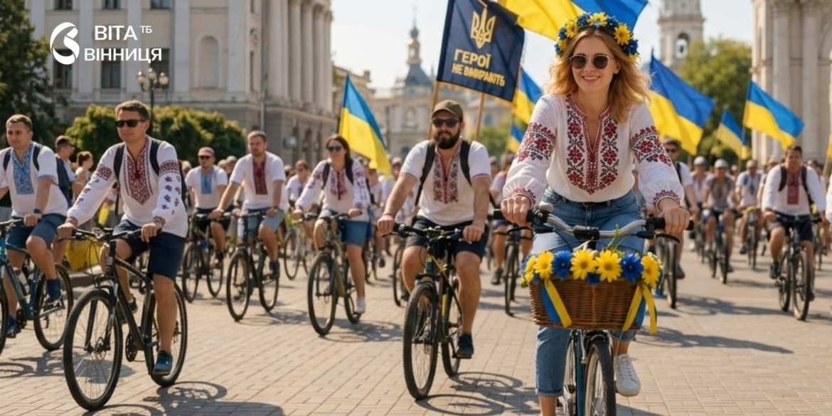 Вінничан запрошують на велопарад у вишиванках на підтримку захисників