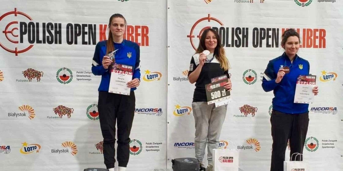 Вінничанка виграла “срібло” на змаганнях зі стрільби у Польщі