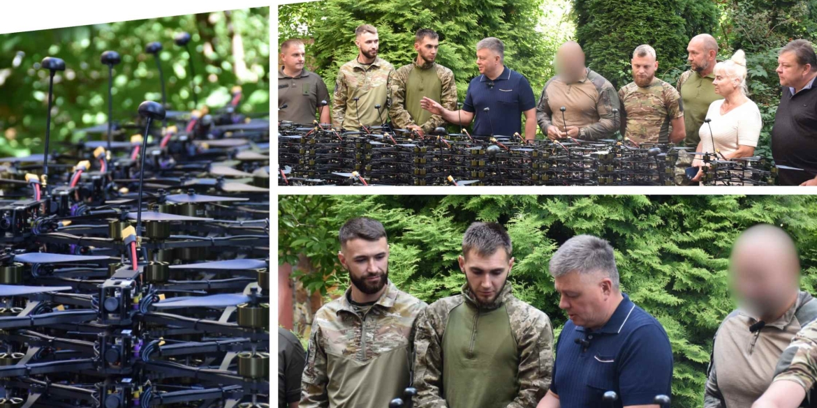 Вінничани підсилили FPV-дронами ще чотири військових формування